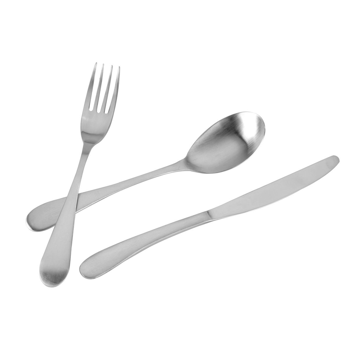 Ménagère 48 pièces sable acier inox