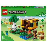 LEGO 21254 Minecraft La Maison de la Plage de la Tortue, Jouet de  Construction avec Accessoires, Minifigurines des Personnages du Jeu Vidéo,  Cadeau pour Gamers, Filles et Garçons Dès 8 Ans 