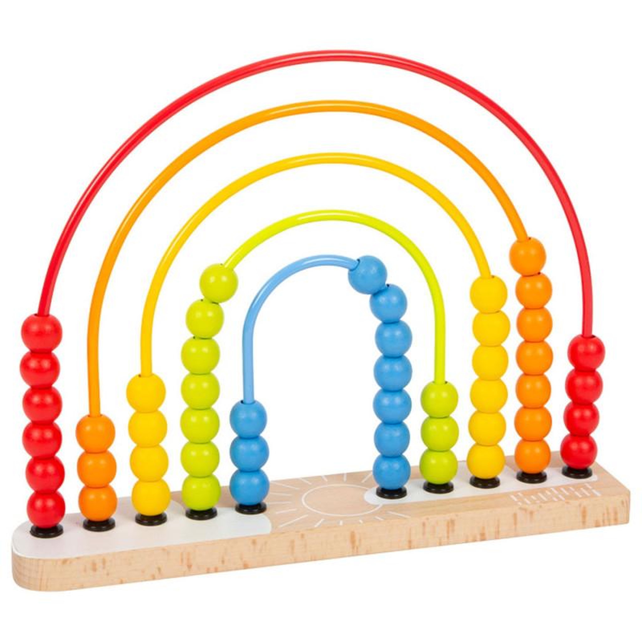 Voir la diapositive 4 : SMALL FOOT Small Foot - Wooden Motor Spiral Rainbow 11965