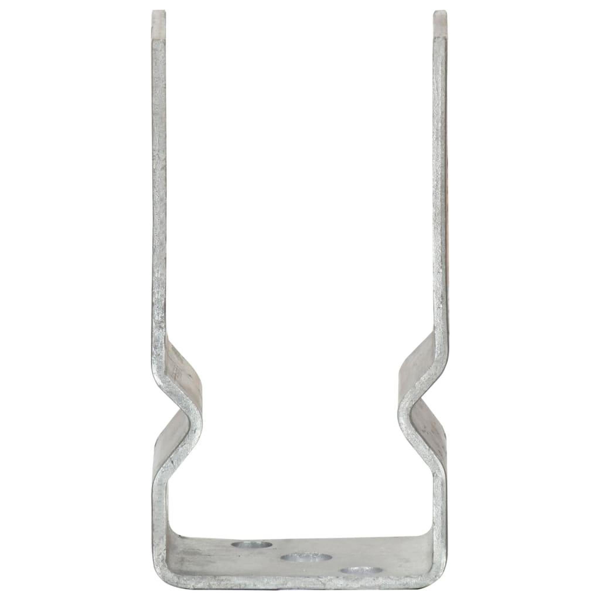Voir la diapositive 3 : VIDAXL Piquets de cloture 12 pcs Argente 7x6x15 cm Acier galvanise