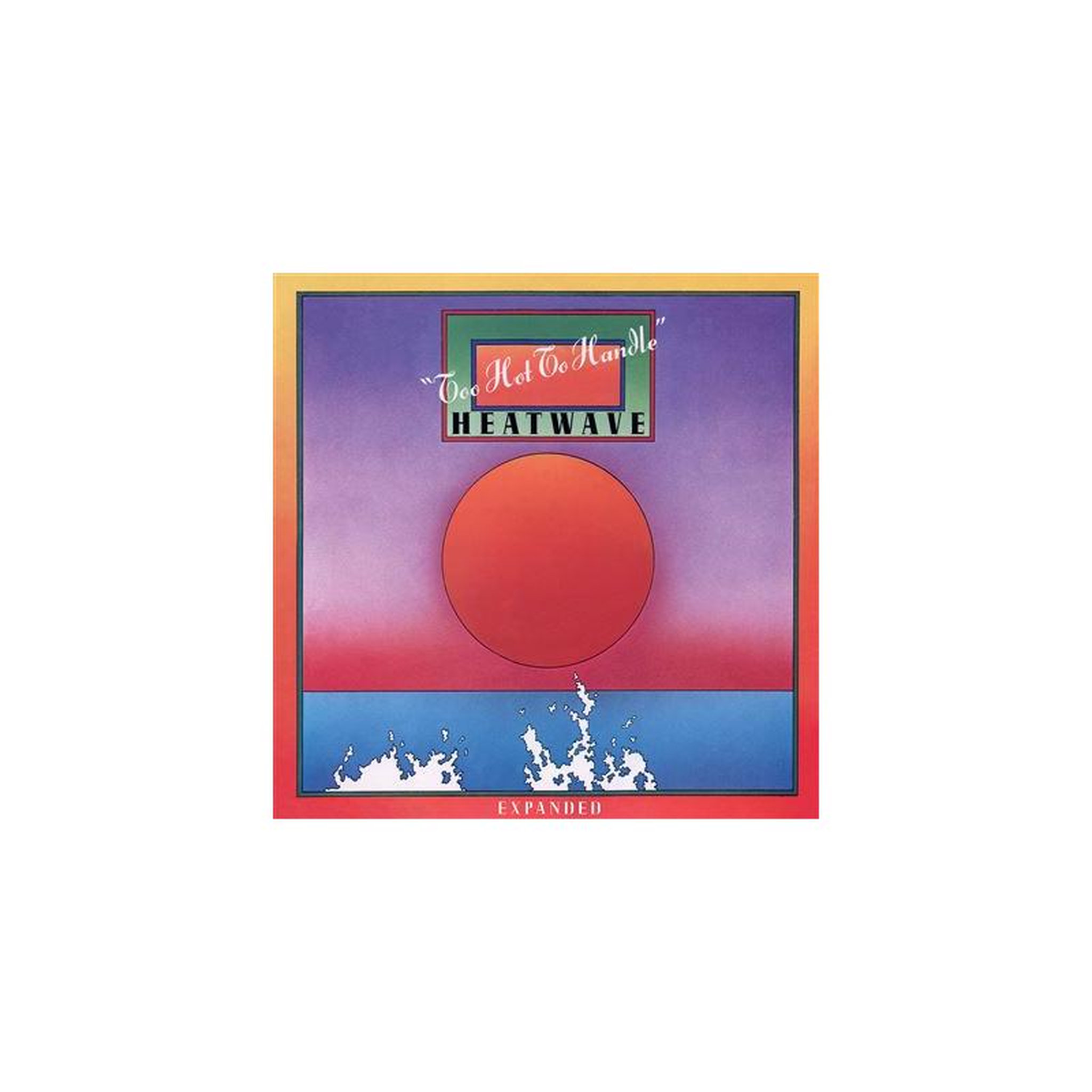 Sans marque heatwave vinyle marbré rose et violet avec mention “expanded” sur la pochette