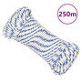 Voir la diapositive 1 : VIDAXL Corde de bateau Blanc 4 mm 250 m polypropylene
