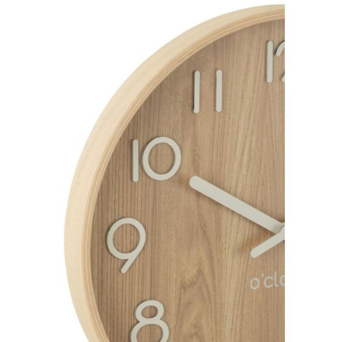 Paris Prix Horloge Murale en Bois  Marion  53cm Naturel