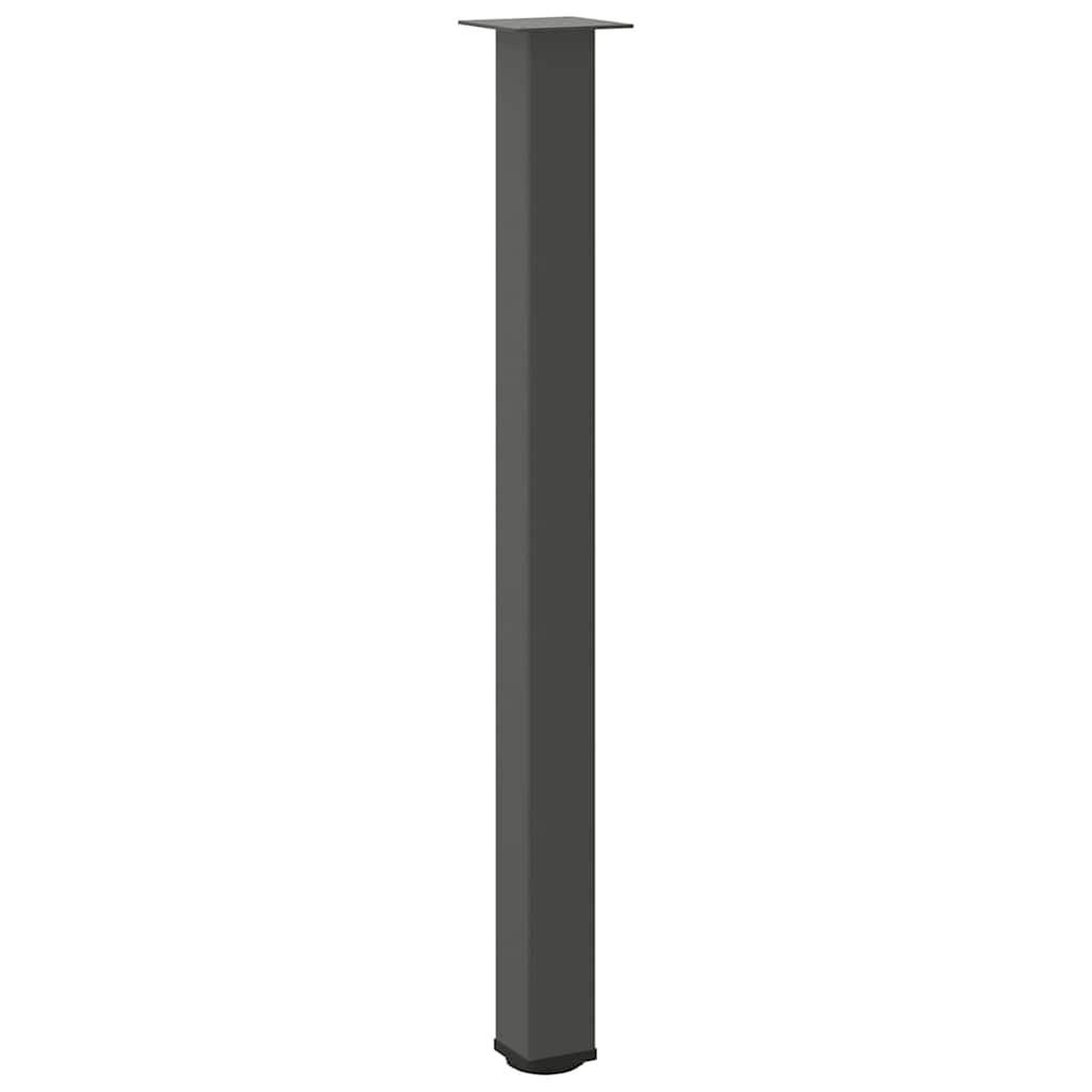 Voir la diapositive 4 : VIDAXL Pieds de table basse anthracite 4 pcs 110-112 cm acier