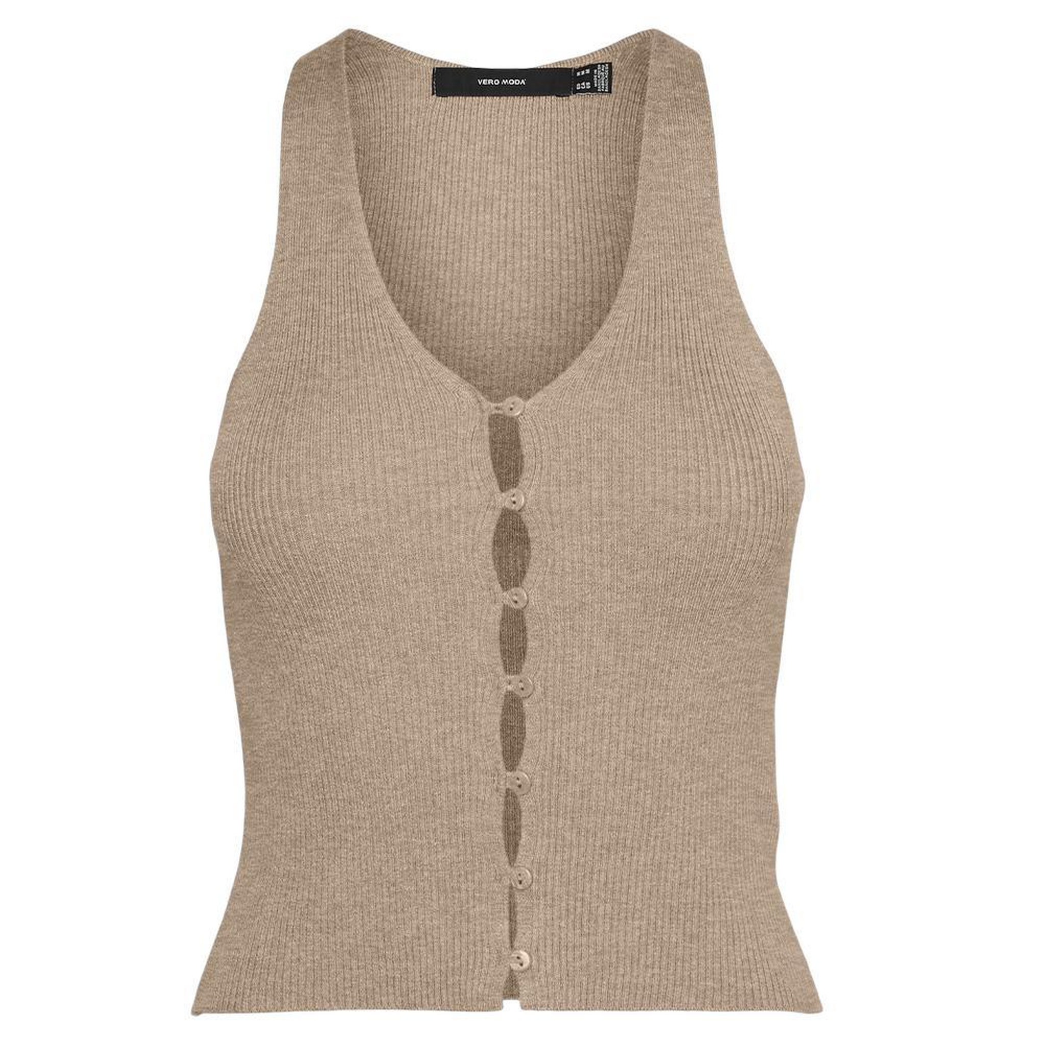 Vero Moda Top Beige Femme Vero Moda Gold