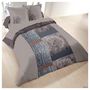 Voir la diapositive 1 : Dourev Housse de couette 260x240 ECORCE + 2 taies coton 57 fils