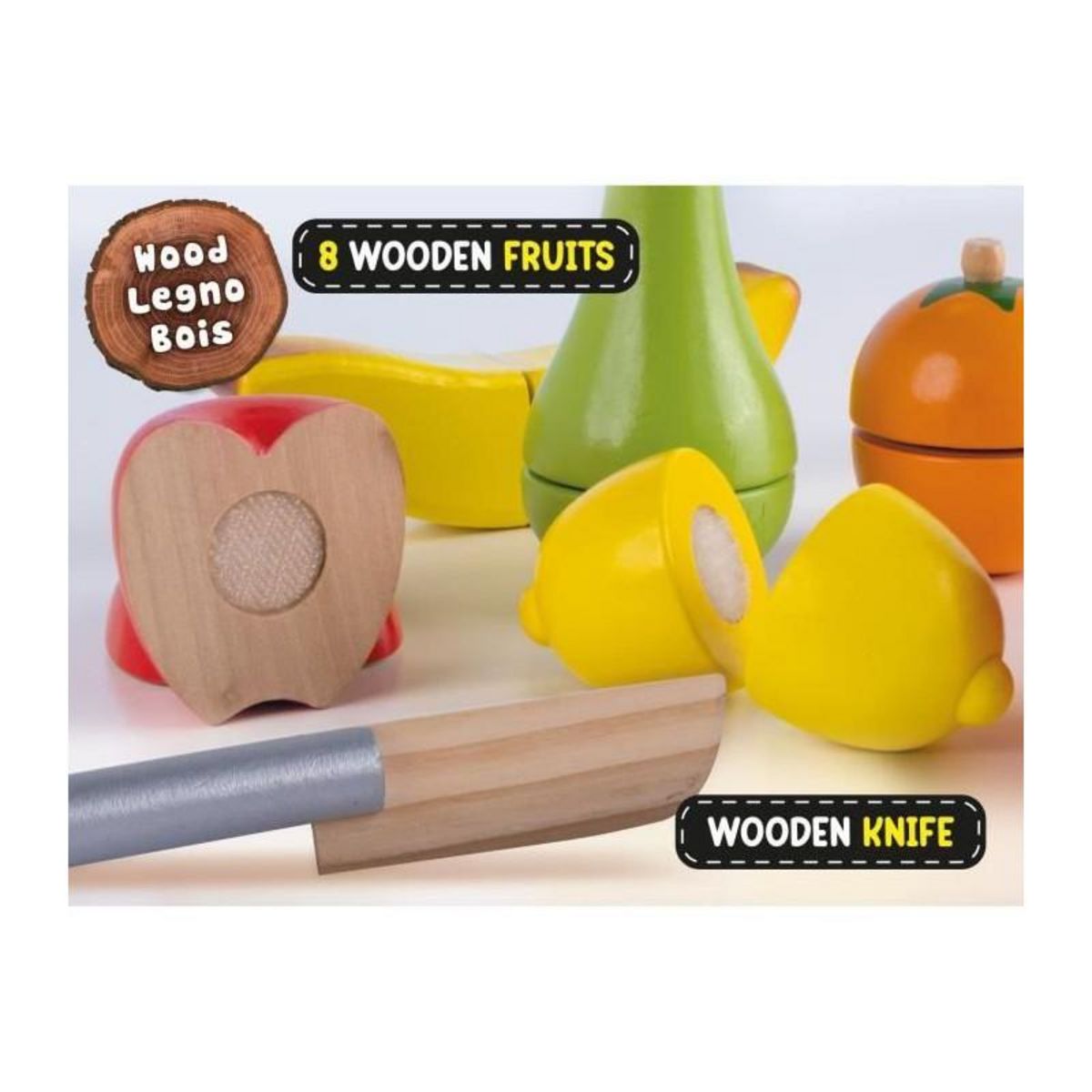 LISCIANI GIOCHI Toucan breakfast - jeu d'apprentissage en bois - basé sur la méthode Montessori - LISCIANI