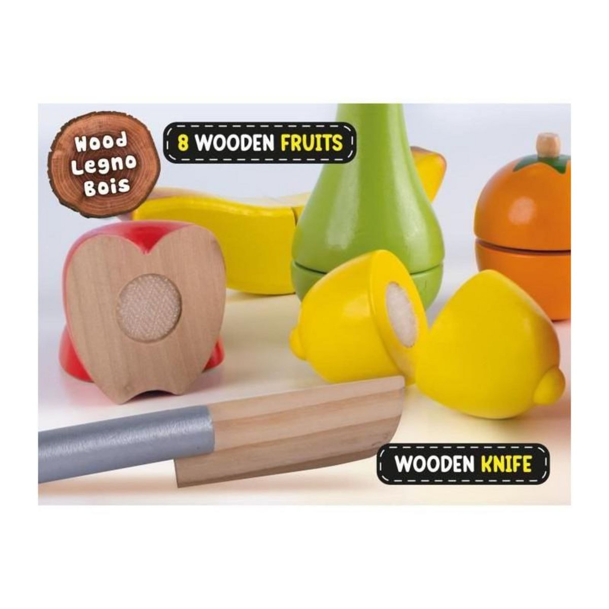 LISCIANI GIOCHI Toucan breakfast - jeu d'apprentissage en bois - basé sur la méthode Montessori - LISCIANI
