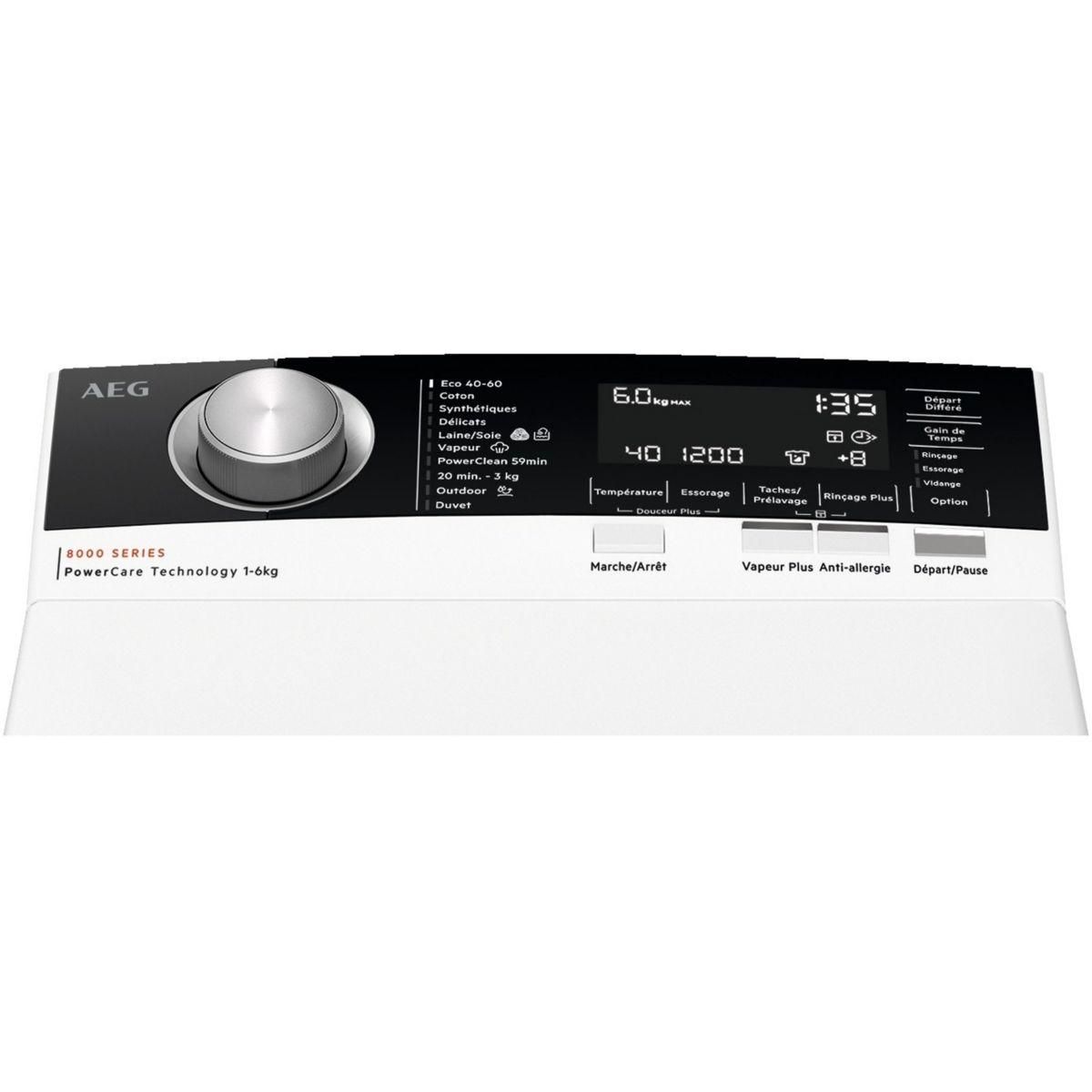 AEG Lave linge top LTR8C6150A