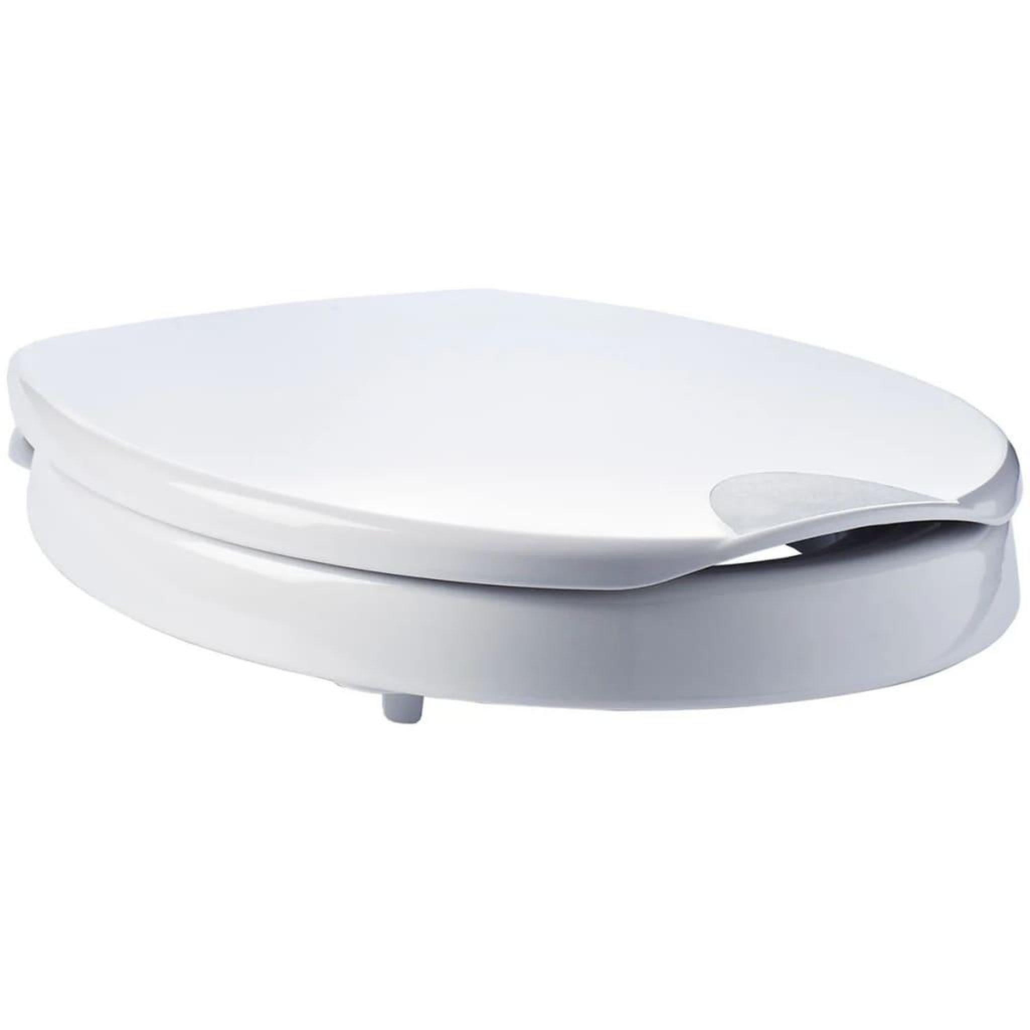 Voir la diapositive 1 : RIDDER RIDDER Siege de toilette fermeture en douceur Premium Blanc A0070700