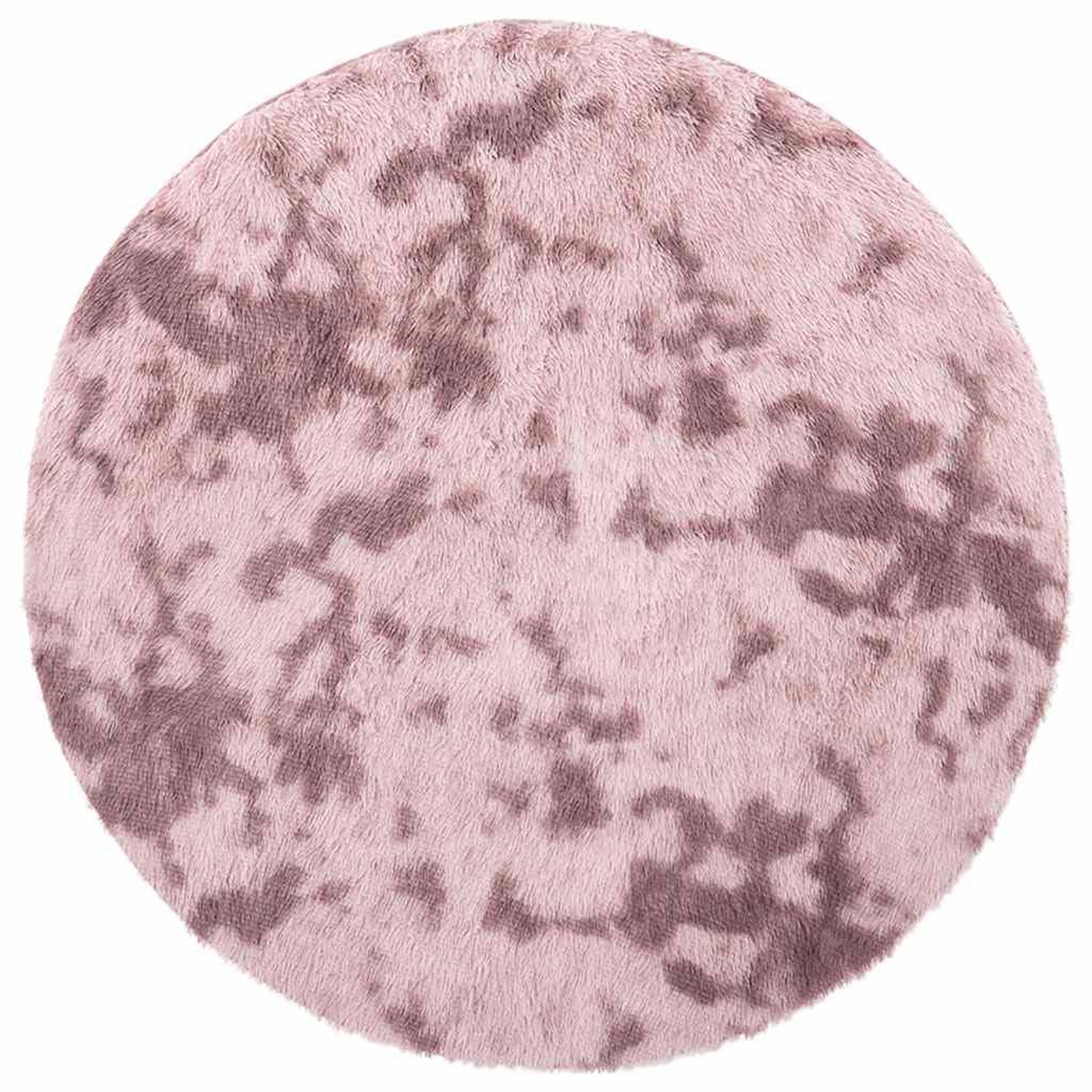Voir la diapositive 2 : VIDAXL Tapis Shaggy a poils longs NAVARRA rose poudre 200x200 cm