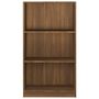 Voir la diapositive 5 : VIDAXL Bibliotheque Chene marron 60x24x109 cm Bois d'ingenierie