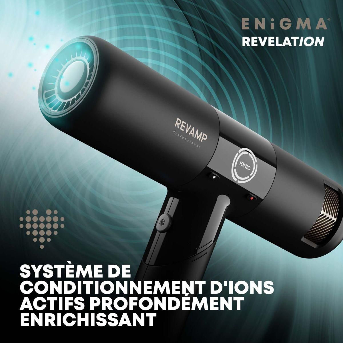 REVAMP Sèche cheveux Ionique Progloss Enigma révélation