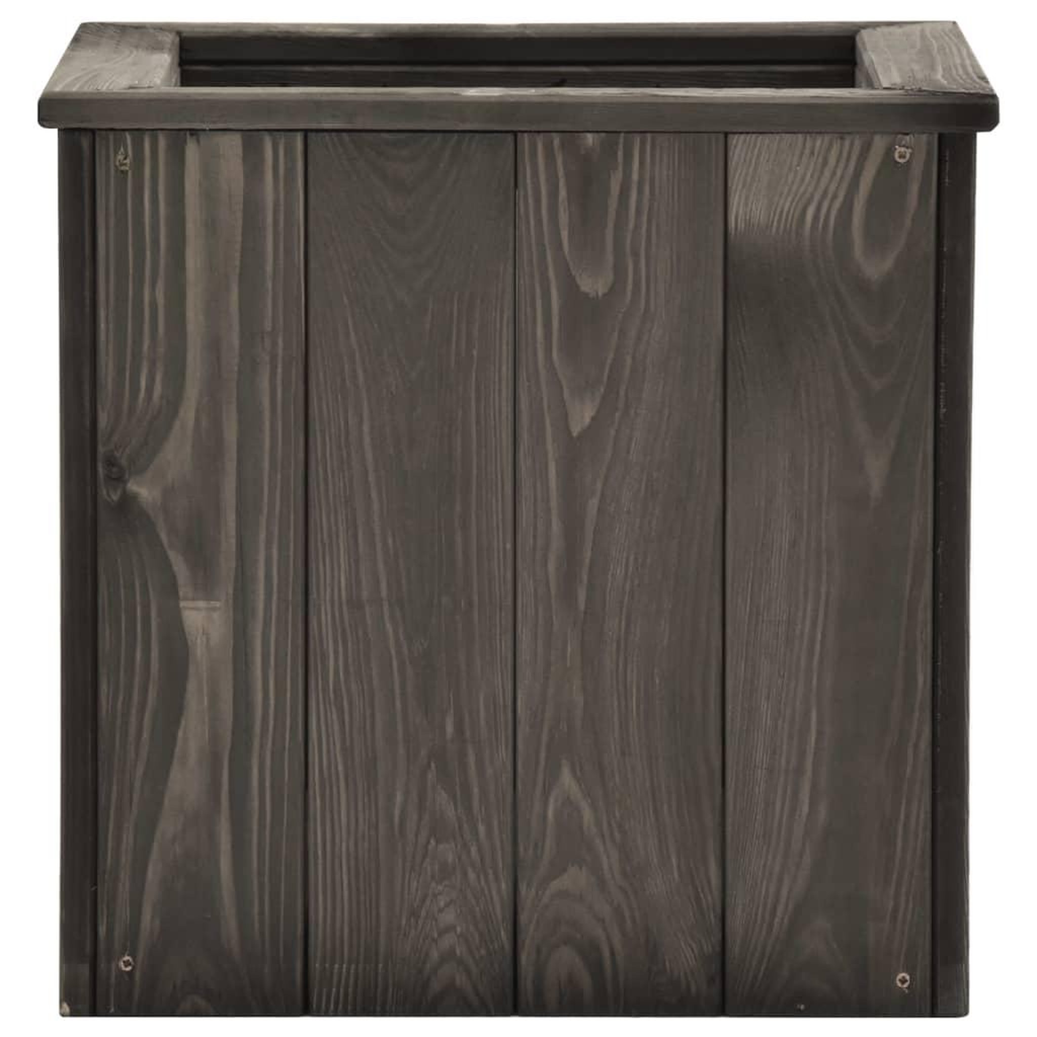 Voir la diapositive 2 : VIDAXL Lit sureleve Gris fonce 38x41x40 cm Bois de pin massif