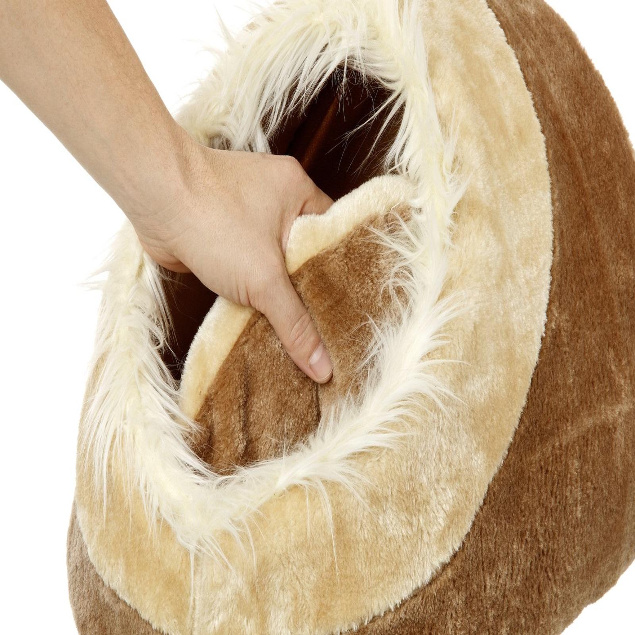Voir la diapositive 2 : Eden Panier grotte pour chat pasha