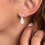 Voir la diapositive 2 : SC BOHEME Boucles d'oreilles par SC Bohème ornées de Zirconium