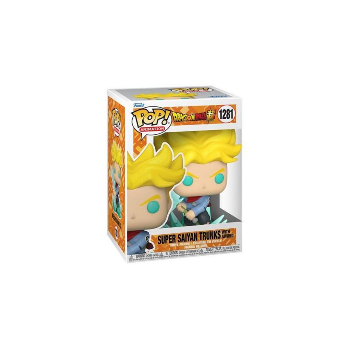Funko Figurine Funko Pop Animation Dragon Ball Super SS Trunks with Sword