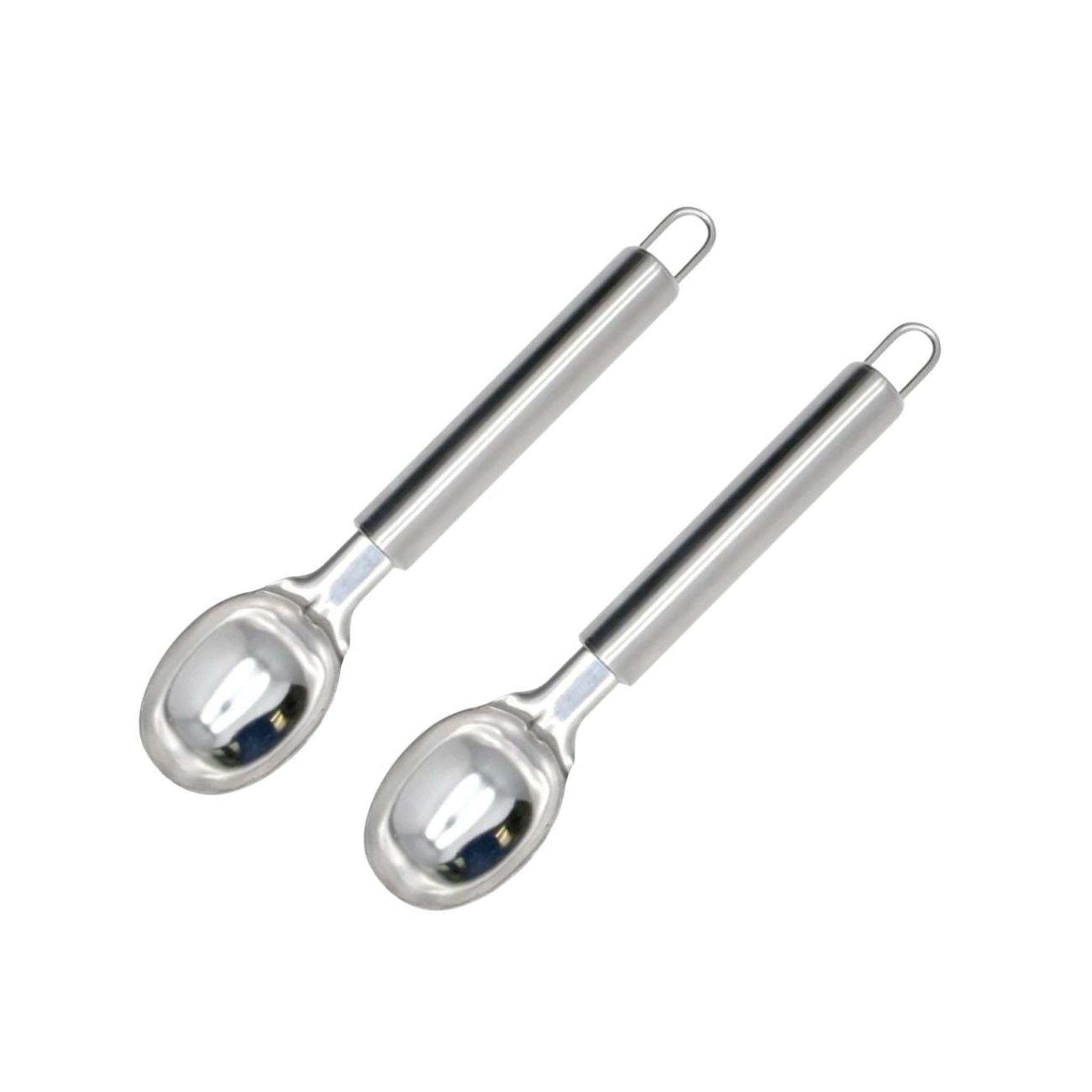 Fackelmann Set de 2 cuillères à glace inox fackelmann elemental