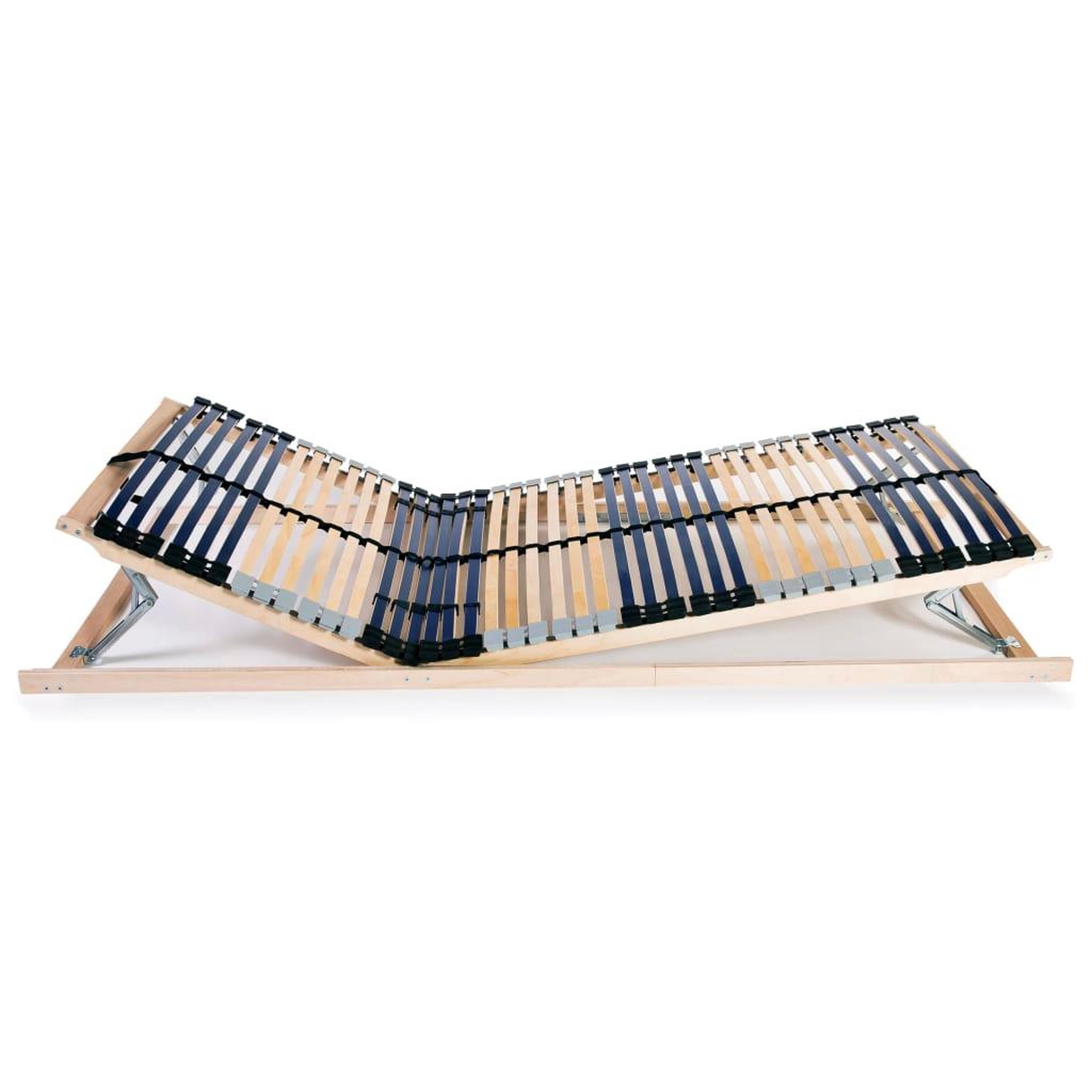Voir la diapositive 3 : VIDAXL Sommier a lattes sans matelas avec 42 lattes 7 zones 80x200 cm