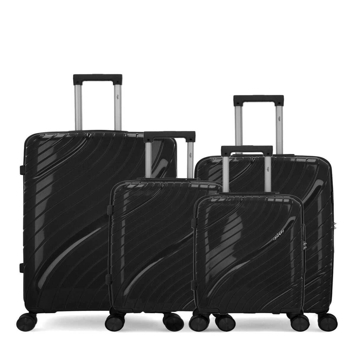 OBAGO OBAGO - LOT DE 4 - Valises grand format, weekend, cabine et cabine XS LYRA