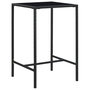 Voir la diapositive 3 : VIDAXL Ensemble de bar de jardin 3 pcs Resine tressee Noir