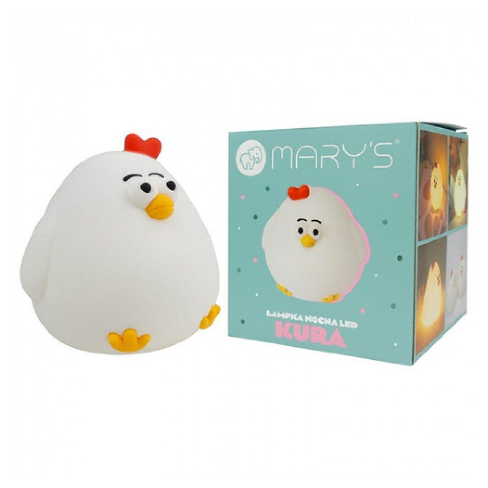 Voir la diapositive 4 : MARY'S Veilleuse led - hen le coq