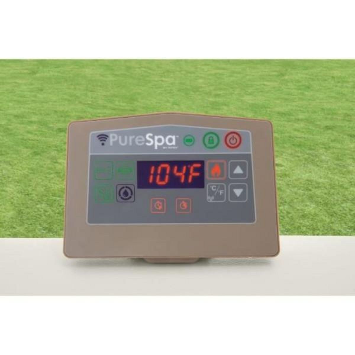 INTEX Spa gonflable INTEX - Chevron - 196 x 196 x 71 cm - 6 places - Carré - 28472EX