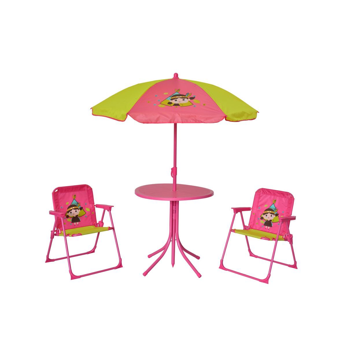 Ensemble salon de jardin pour enfant INDIENNE