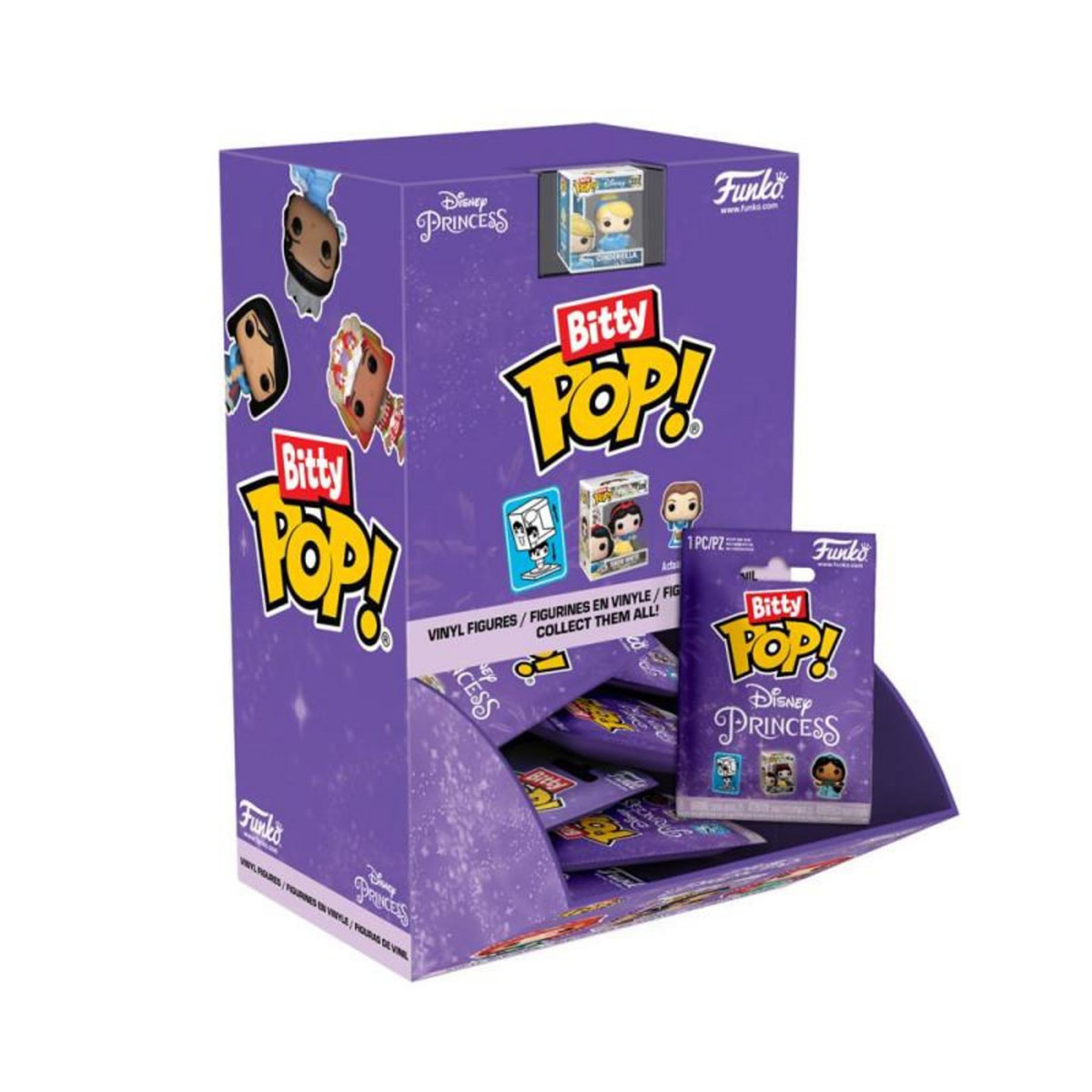 Funko Figurine Funko Bitty Pop Disney Princess Modèle aléatoire