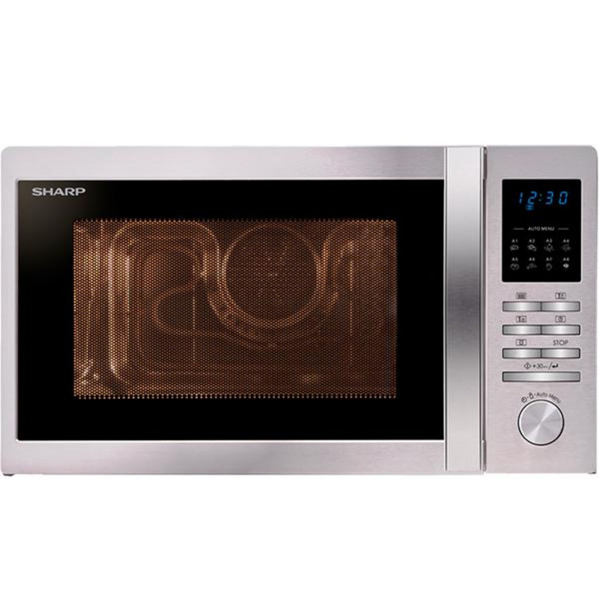 Sharp Micro-ondes 25l 900w inox - r322stw