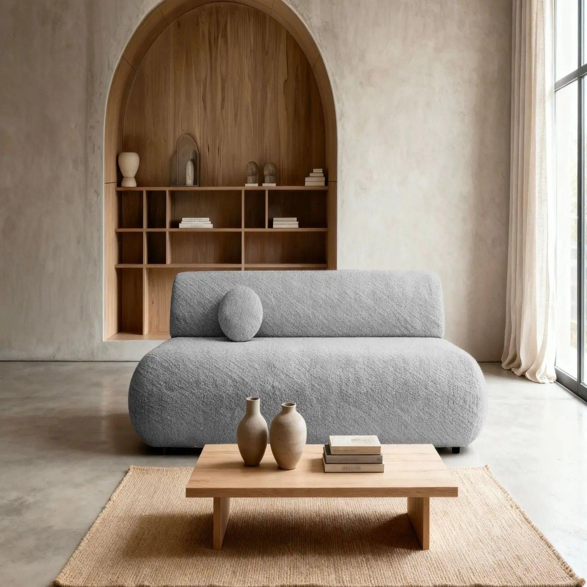 Voir la diapositive 6 : CASANOVA PARIS Levi - canapé droit convertible tissu lisse