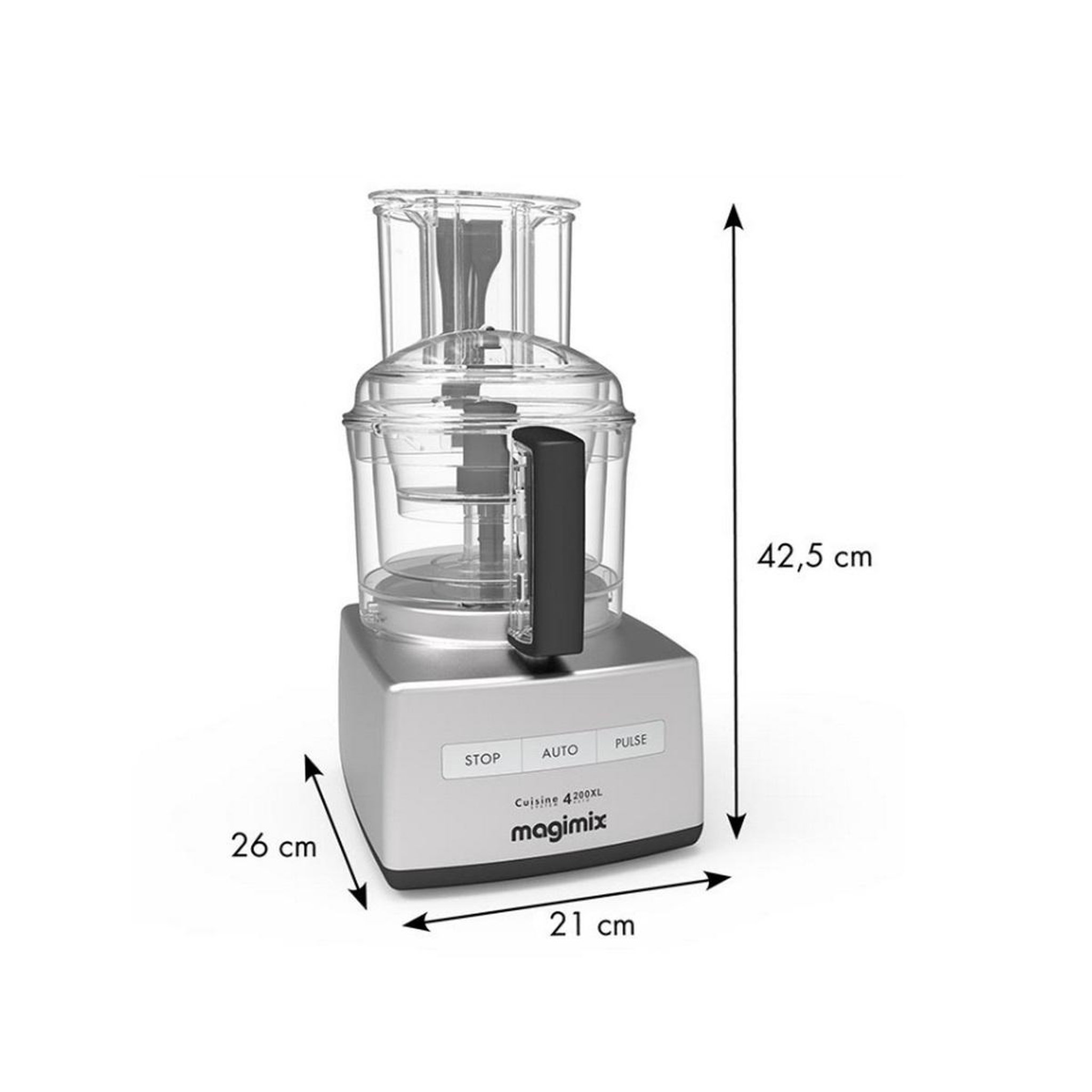 Voir la diapositive 3 : MAGIMIX Robot multifonctions 3l 950w - 18471F