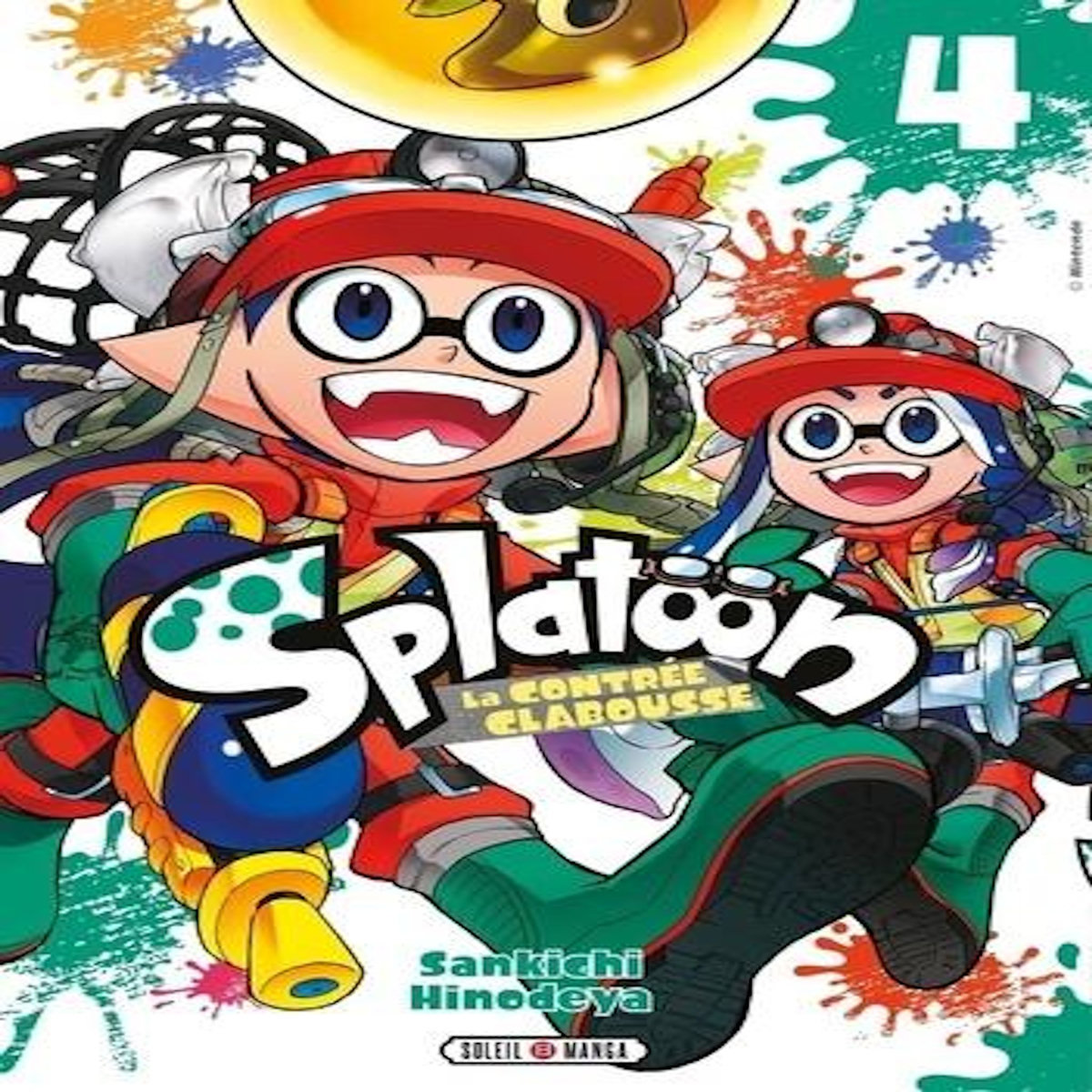 SPLATOON, LA CONTREE CLABOUSSE TOME 4 , Hinodeya Sankichi