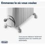 Voir la diapositive 5 : DELONGHI Chauffage Bain d'huile Chauffage bain d'huile TRD4 1025