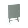 Voir la diapositive 3 : HESPERIDE Table de jardin carrée Greensboro 70 x 70 cm Olive - Hespéride