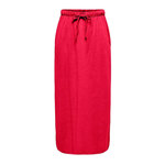 JACQUELINE DE YONG Jupe Longue  Femme JDY Dalila. Coloris disponibles : Rouge