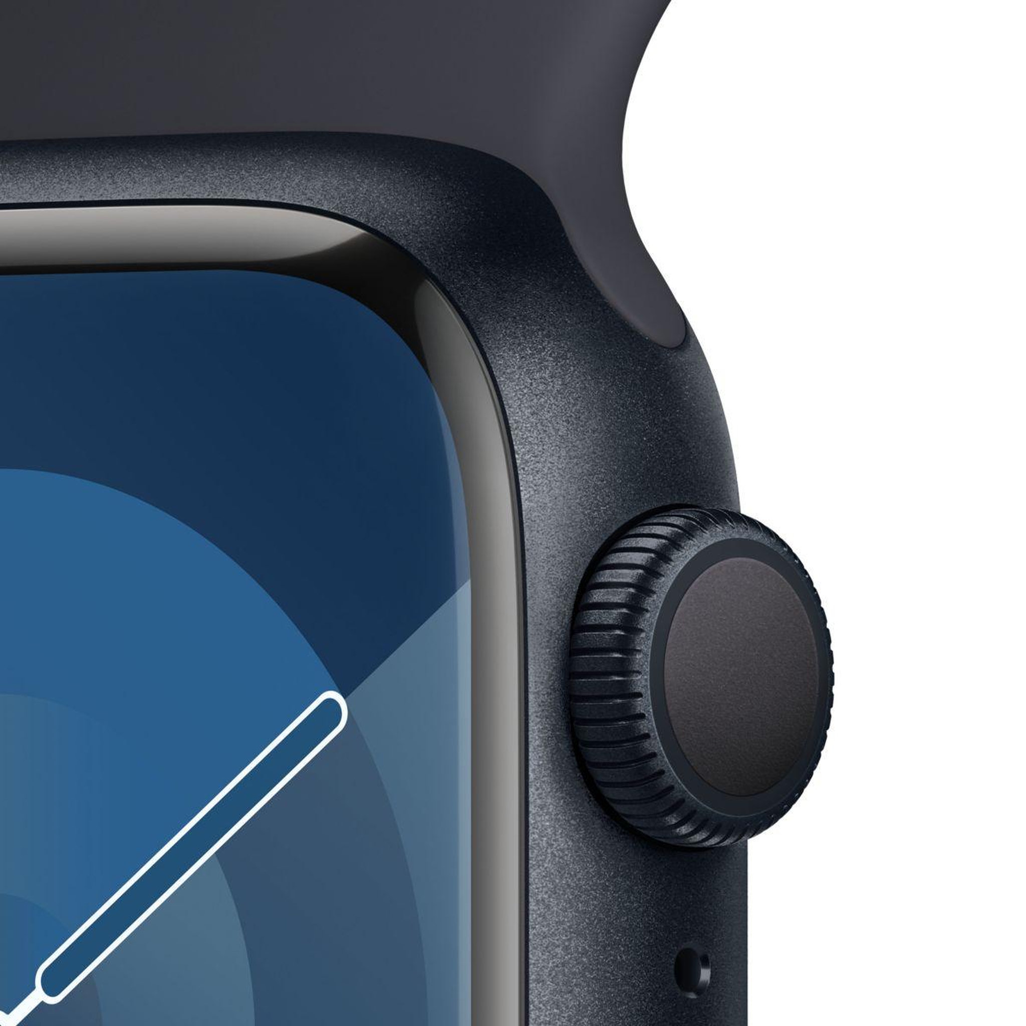 Voir la diapositive 3 : APPLE Montre connectée Serie 9 41mm Aluminium/Minuit M/L