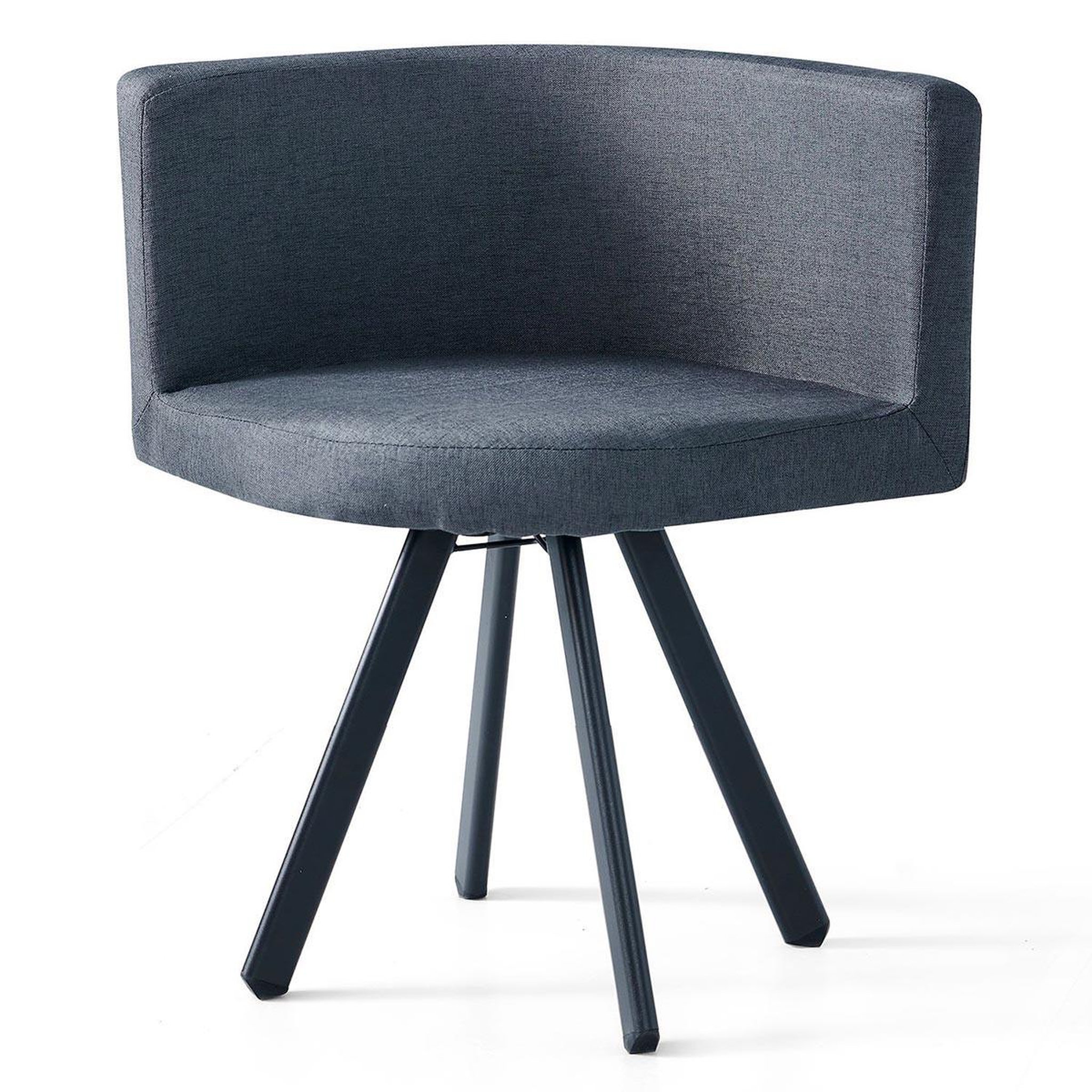Voir la diapositive 4 : Paris Prix Table de Repas & 4 Chaises Design  Normi  90cm Gris