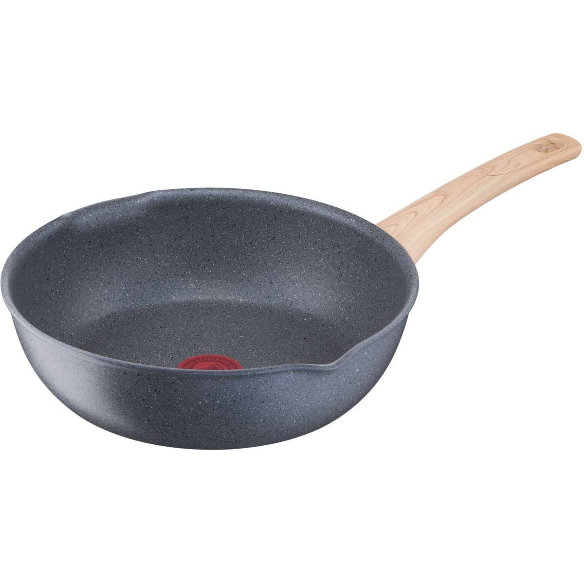 TEFAL Poêle Natural force 26 cm gris moucheté