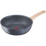 Voir la diapositive 1 : TEFAL Poêle Natural force 26 cm gris moucheté