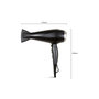 Voir la diapositive 6 : Domo Sèche-cheveux 2100w noir - DO1093HD