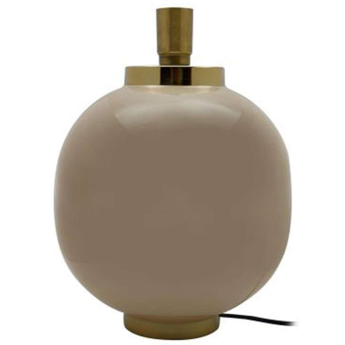 Paris Prix Lampe à Poser Design  Arto  38cm Taupe & Or