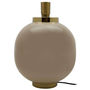 Voir la diapositive 1 : Paris Prix Lampe à Poser Design  Arto  38cm Taupe & Or