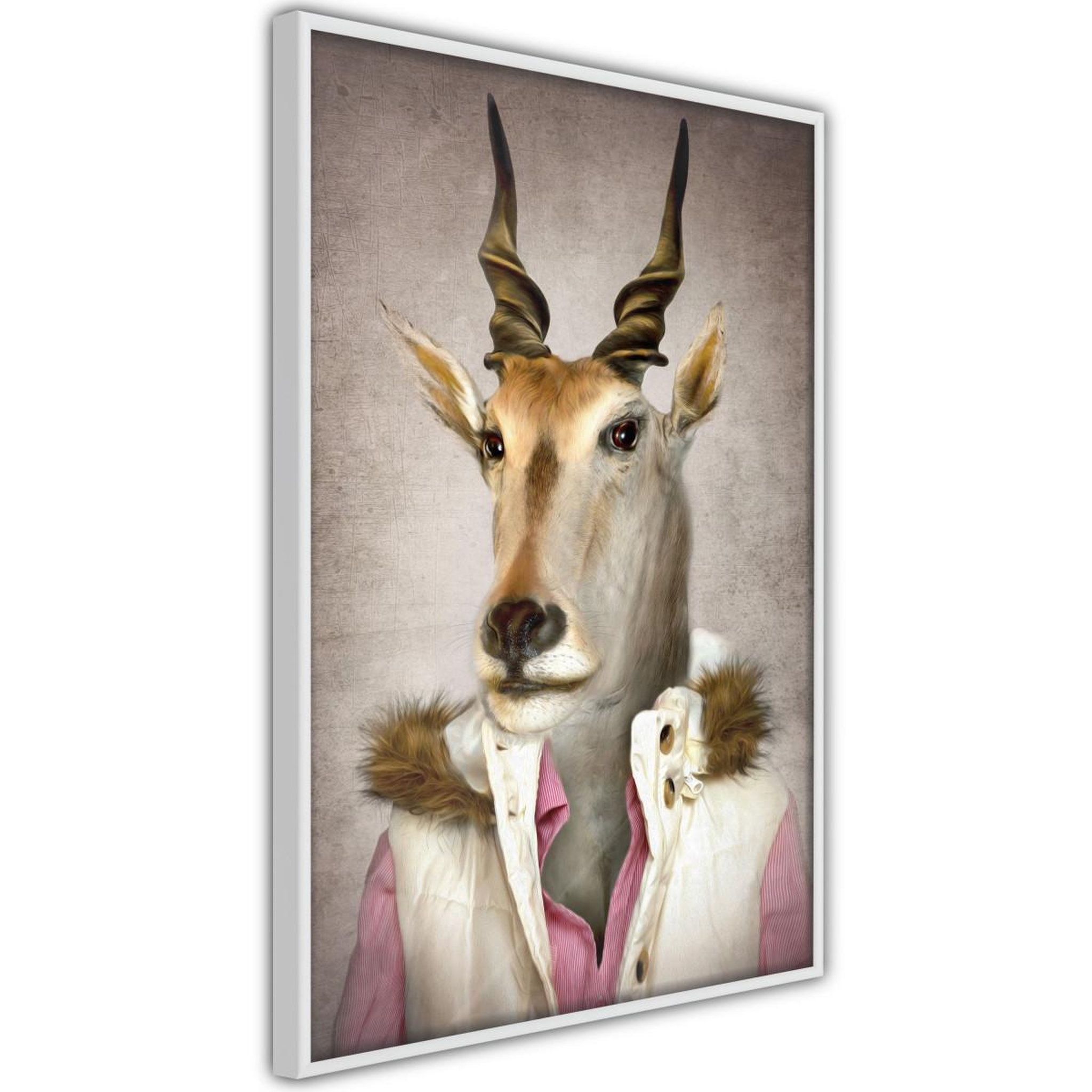 Paris Prix Affiche murale encadrée  animal alter ego antelope