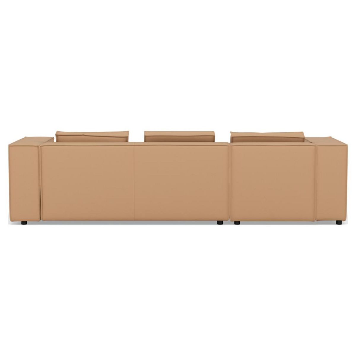 LISA DESIGN Stella - canapé d'angle gauche 4 places en simili