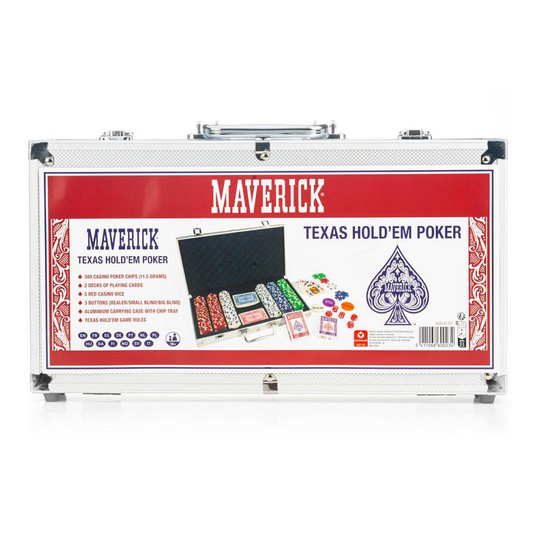 Cartamundi Poker - nouvelle mallette classique