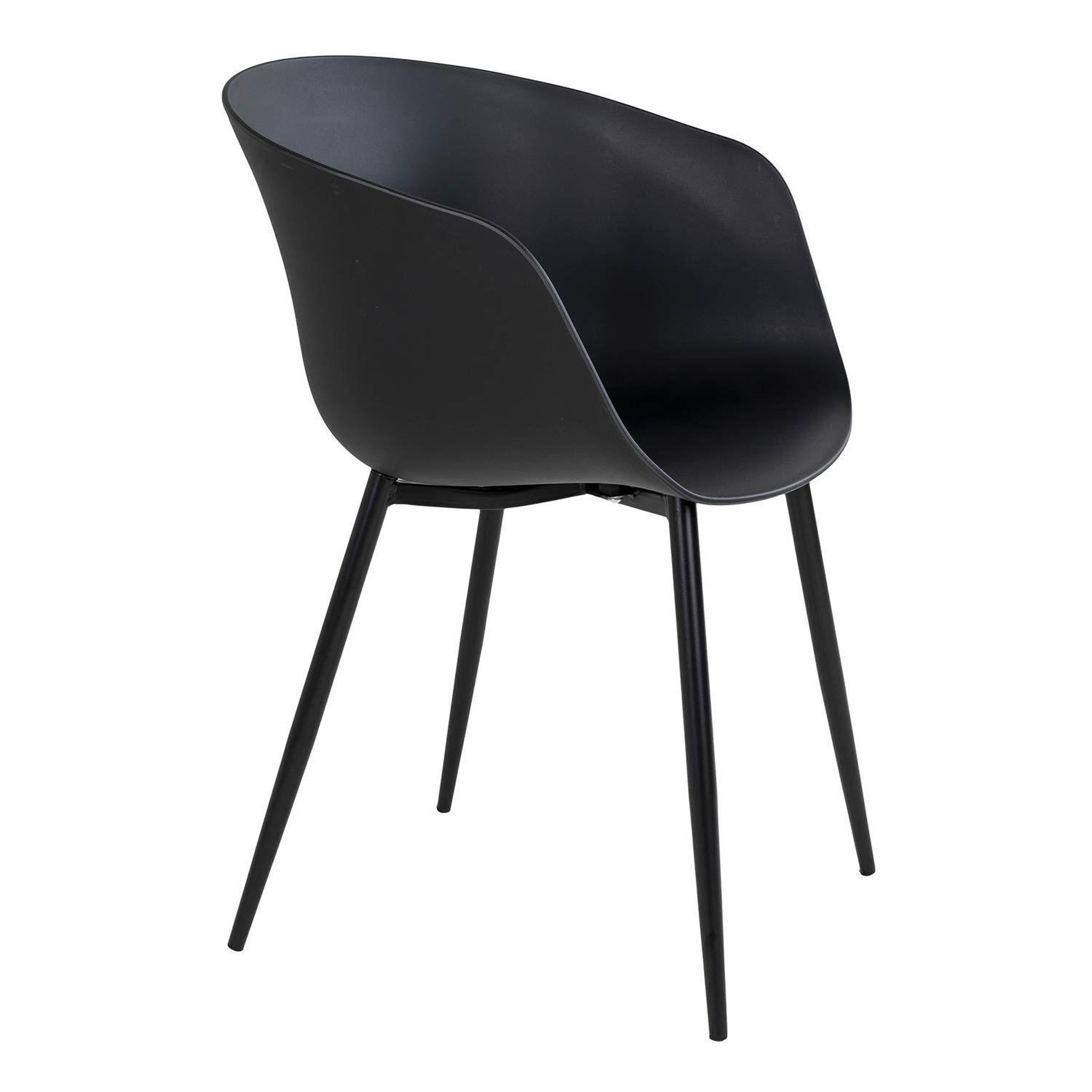 Voir la diapositive 1 : HOUSE NORDIC 2 fauteuils de jardin noir roda