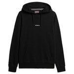 SUPERDRY Sweat à Capuche  Homme Superdry Plain Hood. Coloris disponibles : Noir