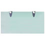 Voir la diapositive 4 : VIDAXL Etageres murales 2 pcs Verre 40 x 20 cm 8 mm