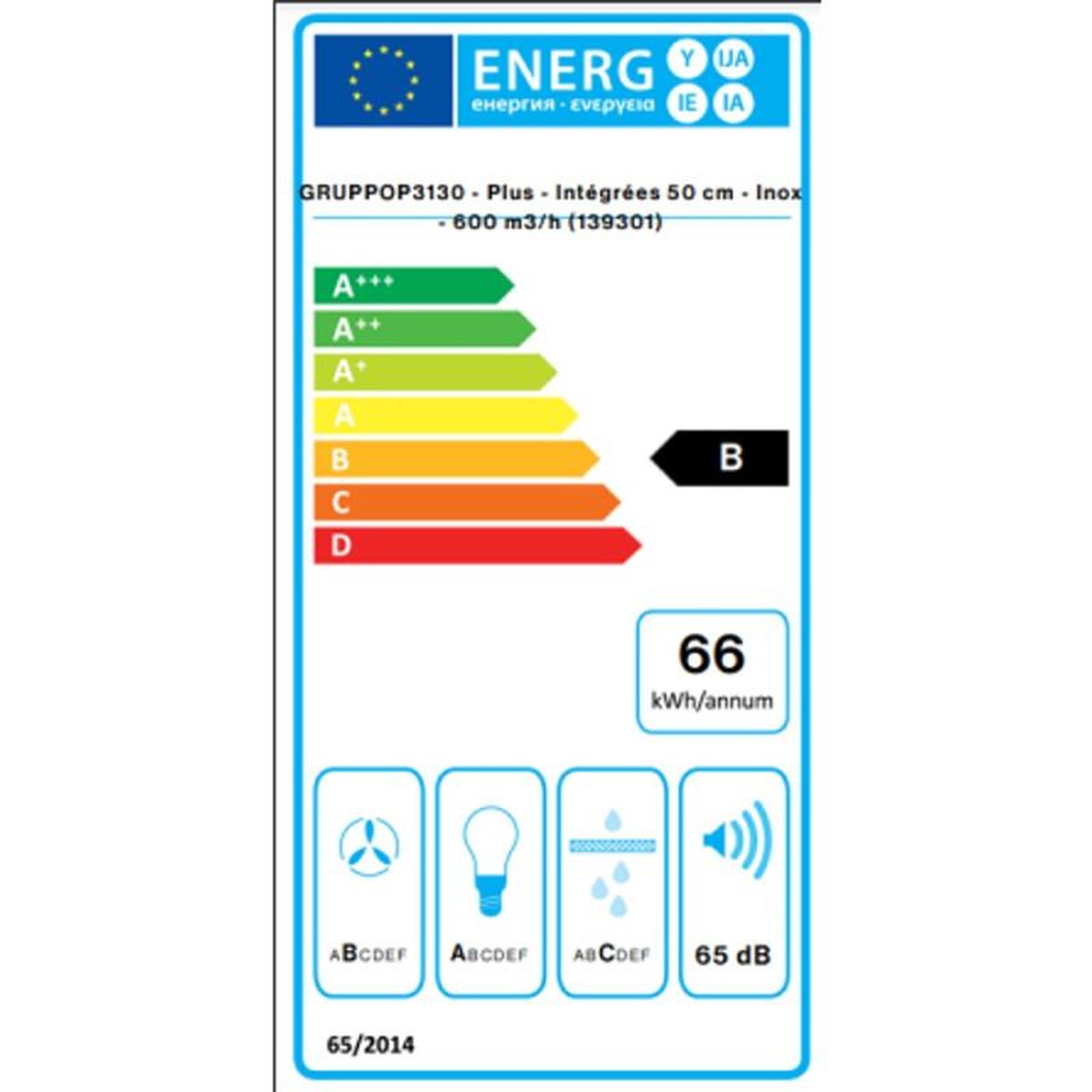Voir la diapositive 4 : Falmec Hotte encastrable gruppop3130